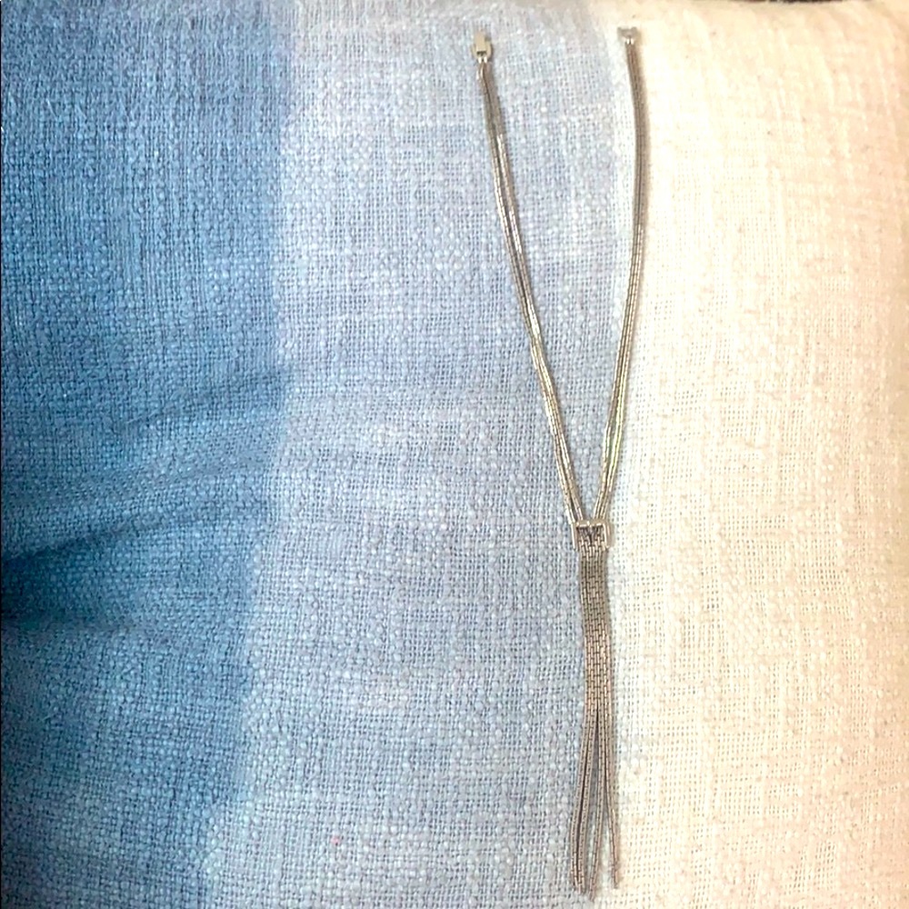 Micheal Kors buckle fringe necklace